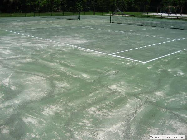 26. Tennis Court Before